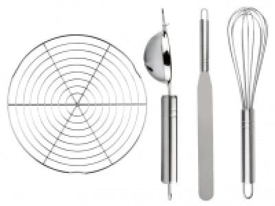 ERNESTO® Küchenhelfer, 4-teilig, zum Backen 4.99 €