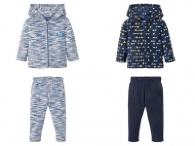 Lidl Lupilu® LUPILU® Baby Fleeceanzug Jungen, mit Kinnschutz