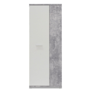 Schuhschrank - Betonoptik-weiß - 5 Einlegeböden  69.00 €
