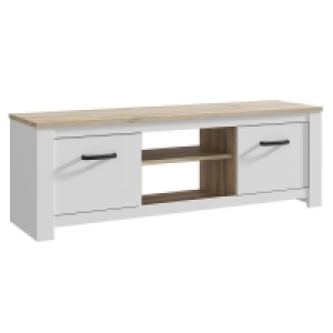 TV-Lowboard - weiß-bianco Eiche - 161 cm 119.00 €