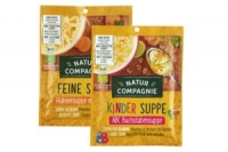 Denns Natur Compagnie Suppe, verschiedene Sorten