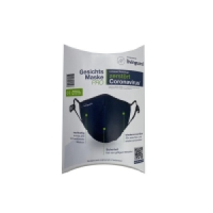 Rossmann  Gesichtsmaske Pro mit Livinguard-Technologie, blau, Gr. M