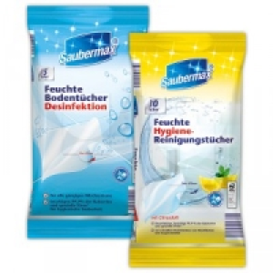 Feuchte Boden-/ Reinigungstücher 2.45 €