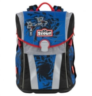 Scout Schulranzen-Set Sunny Warrior, 4-teilig