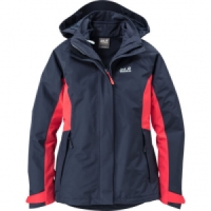 Karstadt  Jack Wolfskin Outdoorjacke Towada, Fleece-Innenjacke, abnehmbare Kap