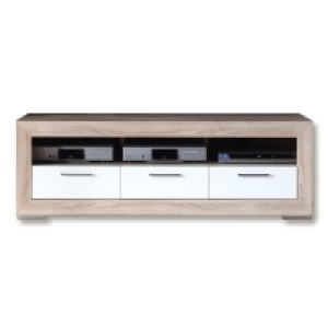 TV-Lowboard - Sonoma Eiche-weiß - 152 cm breit 129.00 €