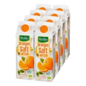 BioBio Orangensaft 1 Liter, 8er Pack 12.79 €