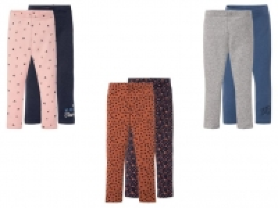 LUPILU® Kleinkinder Leggings Mädchen, 2 Stück 6.99 €