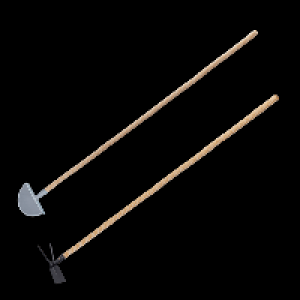 GARDENLINE Gartengerät mit Stiel 4.99 €