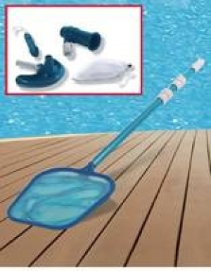 Poolpflegeset f&uuml;r Pools mit Kartuschenfilteranlage