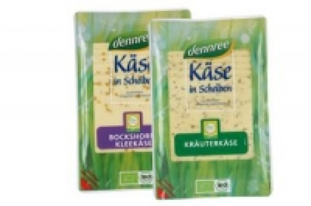 Denns Dennree Käse in Scheiben, verschiedene Sorten