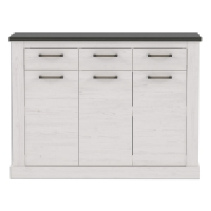 Kommode - Pinie weiß-Touchwood - 140 cm 249.00 €