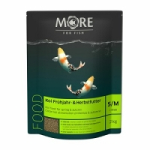 Fressnapf More For MORE FOR FISH Koi Frühjahr-/Herbstfutter 2 mm (S/M) 2 kg