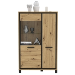Highboardvitrine - Artisan Eiche - 101 cm 229.00 €