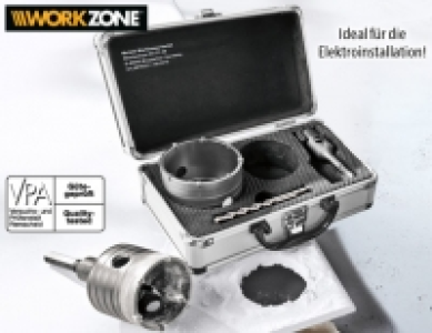 Workzone Bohrkronen-Sortiment,