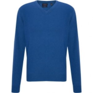 Dunmore Pullover, V-Ausschnitt, Cashmere, für Herren