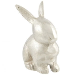 Dänisches Bettenlager  Osterhase EJLAR (silber, klein)