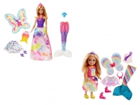 Lidl Barbie Barbie Dreamtopia Regenbogen-Königreich Set 3-in-1 Fantasie Barbie + 3