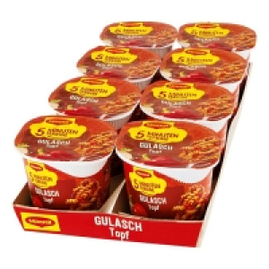 Maggi 5 Minuten Terrine Gulaschtopf 57 g, 8er Pack 8.49 €