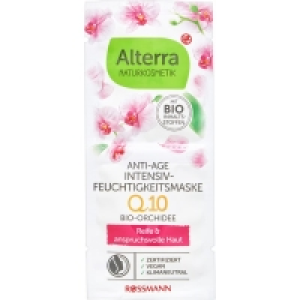 Alterra Naturkosmetik Anti-Age Intensiv-Feuchtigkeitsmaske Q10 Bio Orchidee