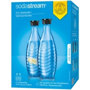 Sodastream Spülmaschinenfeste Glaskaraffe Duopack