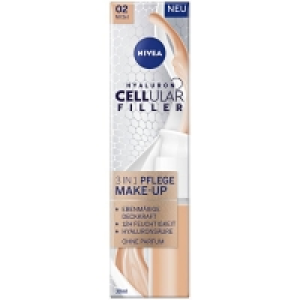 Nivea Hyaluron Cellular Filler 3in1 Pflege Make-Up Mittel