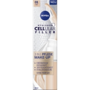 Nivea Hyaluron Cellular Filler 3in1 Pflege Make-Up Hell