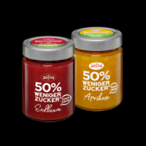 Zentis Fruchtaufstrich 50% weniger Zucker 1.99 €