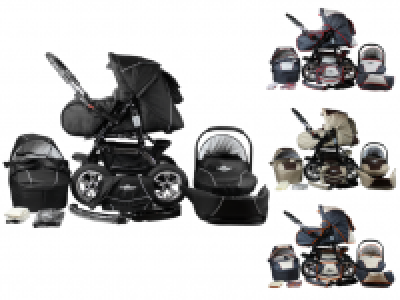 Bergsteiger 3-in-1 Kombi-Kinderwagen Milano 389.00 €
