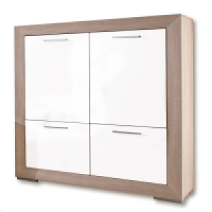 Kommode - Sonoma Eiche-weiß - 105 cm 169.00 €