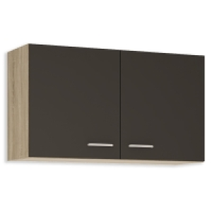 Roller  Oberschrank - anthrazit-Sonoma Eiche - 100x57 cm