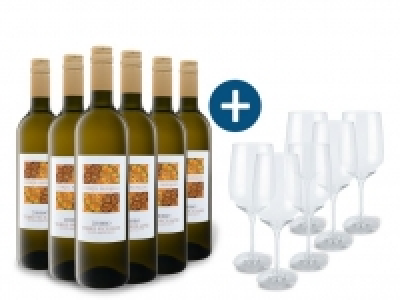 6 x 0,75-l-Flasche Weinpaket Corte Aurelio Zibibbo Terre Siciliane IGP 32.99 €
