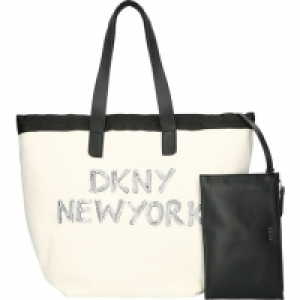 DKNY Shopper, Marken-Wording, Struktur-Muster, für Damen