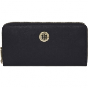 Karstadt  Tommy Hilfiger Geldbörse HONEY LRG ZA WALLET, Reißverschluss, Emblem