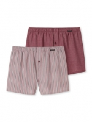 Karstadt  Schiesser Essentials Boxershorts, 2-Pack, Eingriff, für Herren