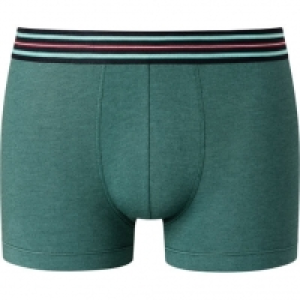 Karstadt  Schiesser Piqué Shorts, Kontrast-Webbund, für Herren