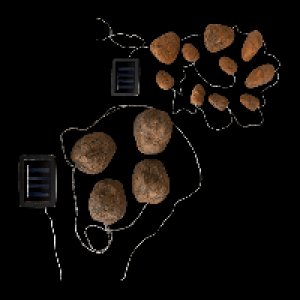 Aldi Nord Living Art LIVING ART LED Solar Steine