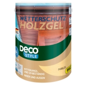 DECO STYLE® Wetterschutz-Holzgel 5 l 12.99 €