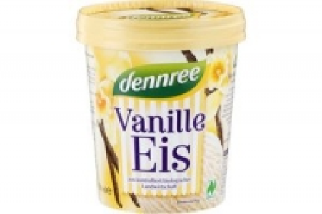 Denns Dennree Vanille-Eiscreme