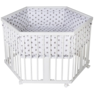 6-eckiges Laufgitter Solitär, weiß lackiert 165.99 €