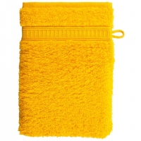 Dänisches Bettenlager  Waschhandschuh KRONBORG® de Luxe (16x21, gelb)