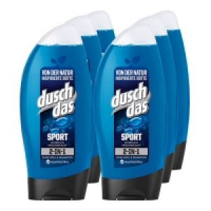 Duschdas Duschgel Sport 250 ml, 6er Pack 6.69 €