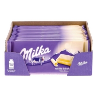 Netto  Milka Tafelschokolade Weiss 100 g, 22er Pack