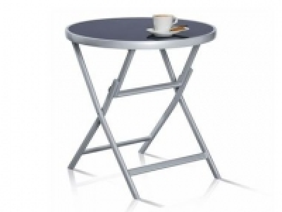 Aluminium-Glastisch, klappbar 37.99 €