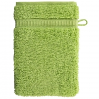 Dänisches Bettenlager  Waschhandschuh KRONBORG® de Luxe (16x21, grün)