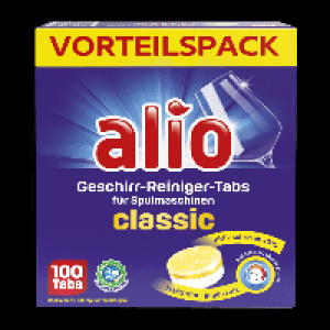 Aldi Nord Alio ALIO Geschirr-Reiniger-Tabs classic