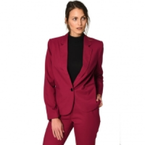 Karstadt  MANGUUN Collection Blazer, Ein-Knopf-Verschluss, Reverskragen, Stretch