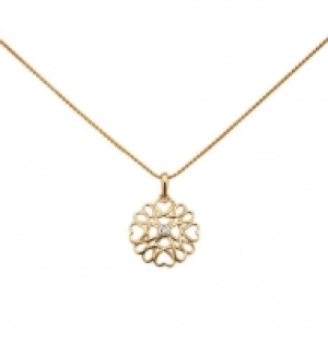 Vandenberg Kette mit Anhänger, 375er Gelbgold mit Diamant 169.00 €