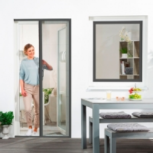 Aluminium-Plisseetür 2.0 Professional Anthrazit