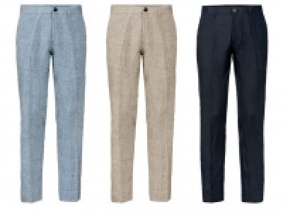 LIVERGY® Chino Hose Herren, hochwertiger YKK-Reißverschluss, mit Gesäß 9.99 €
